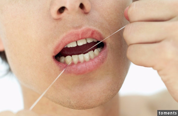 Plaque can only be removed manually by brushing and flossing or else it will literally just sit there FOREVER.