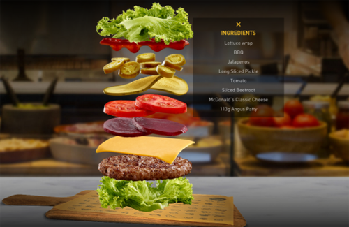 澳洲麥當勞《生菜漢堡》掀開包裝出現衝擊的景象(哭) 澳洲麥當勞《生菜漢堡》掀開包裝出現衝擊的景象(哭)