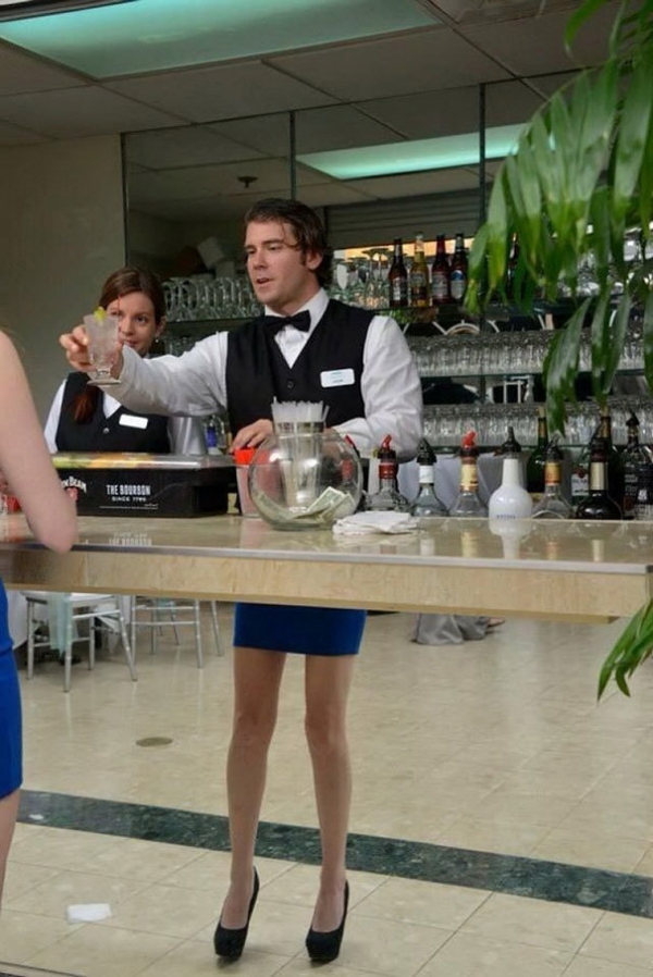 This important mirrored bar situation.