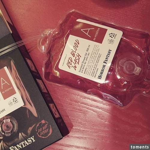 TONYMOLY《血袋沐浴乳》重點還是RH陰性血型XD TONYMOLY《血袋沐浴乳》重點還是RH陰性血型XD