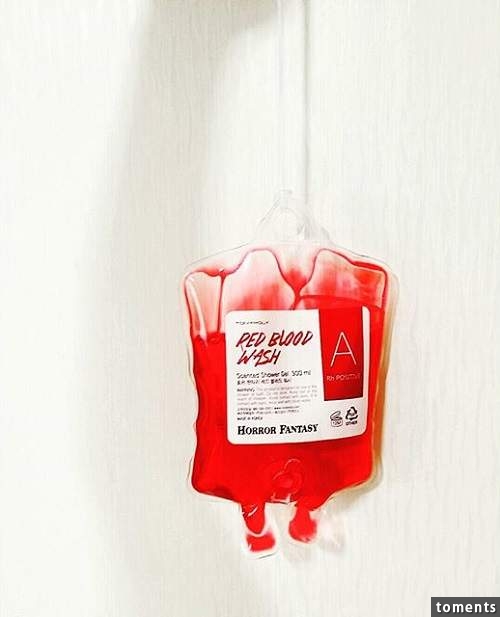 TONYMOLY《血袋沐浴乳》重點還是RH陰性血型XD TONYMOLY《血袋沐浴乳》重點還是RH陰性血型XD