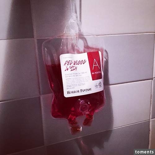 TONYMOLY《血袋沐浴乳》重點還是RH陰性血型XD TONYMOLY《血袋沐浴乳》重點還是RH陰性血型XD