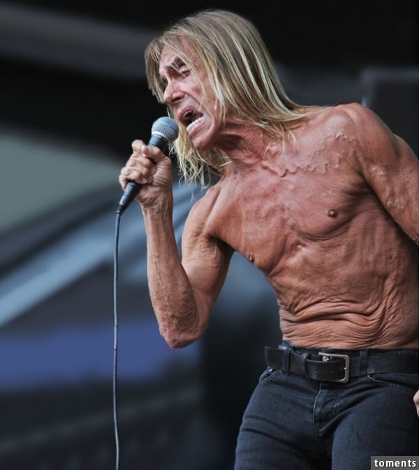 Iggy Pop's Torso Looks Sad