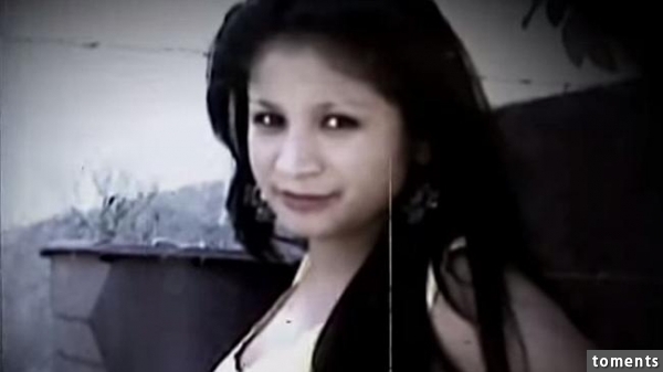 Shocking ... relatives said Neysi Perez, 16, was buried alive in Honduras. Picture: YouTu