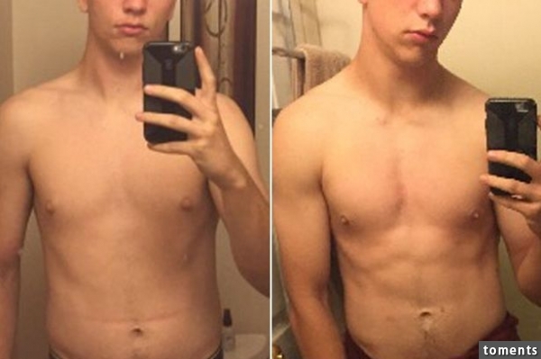 These pictures were taken in the same day