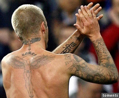 明星身上的紋身,其實隱藏了不可告人的秘密!王菲,謝霆鋒,,張柏芝,貝克漢姆…