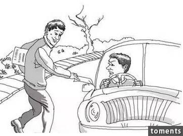 車窗被插“名片”千萬別急著搖窗拿下，你必須先這樣做.....否則後果會很嚴重！ 太恐怖了！