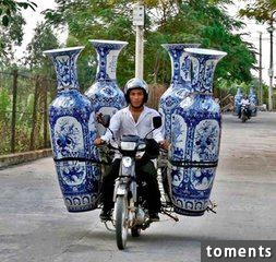 驚呆了！ 讓交警嚇到吐血的奇葩超載