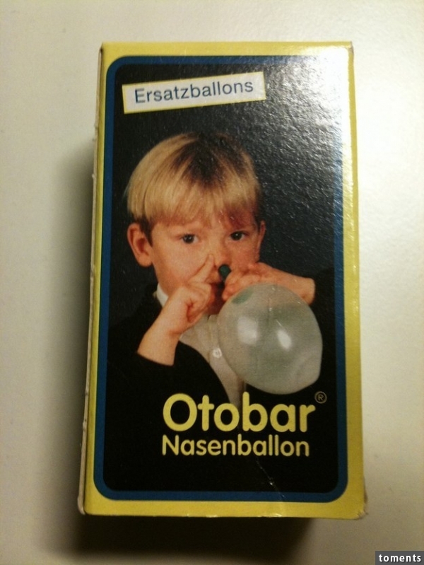 Menschen halten Nasenballons für legitim.