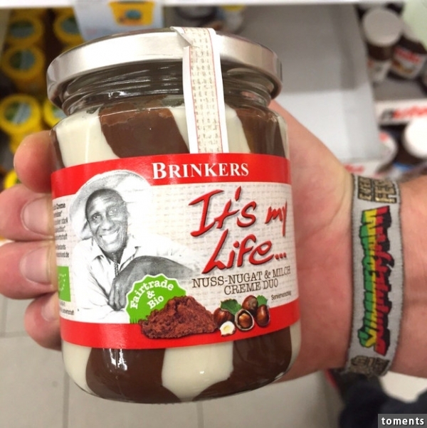 Menschen erfinden "It's my Life" Schoko-Creme.