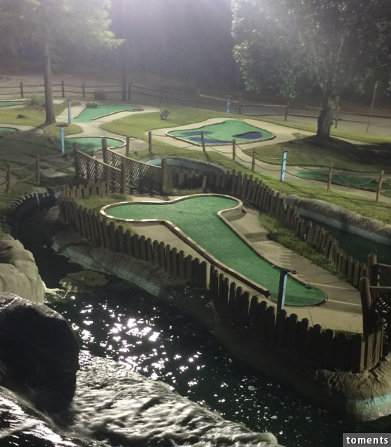 Das ist nur ein Minigolf-Kurs.