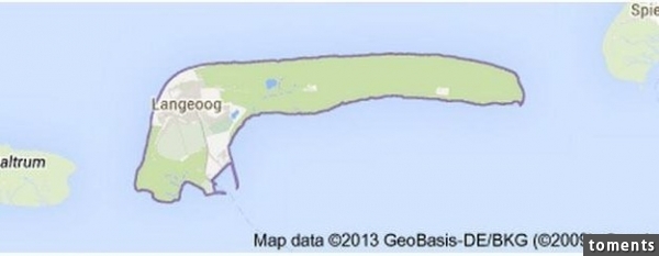 Und diese Landmasse: