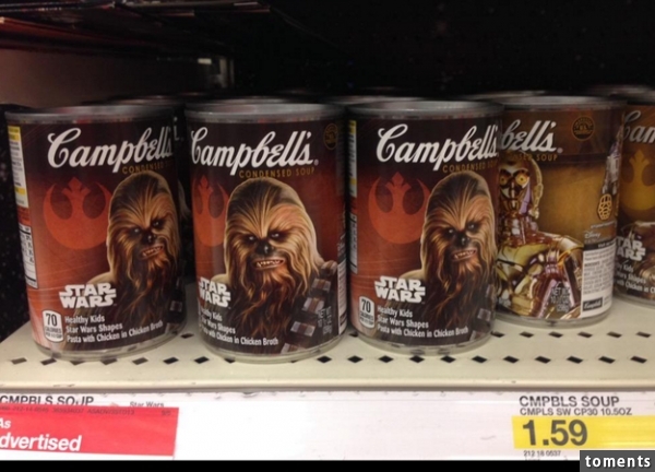 And, oh no. Star Wars SOUP: