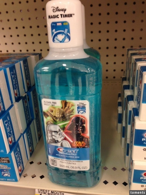 MAKE YOUR BREATH SMELL LIKE STAR WARS: