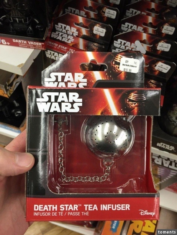 There are Star Wars tea infusers???