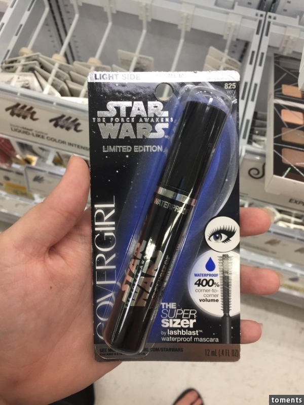 Star Wars mascara?!?!?!