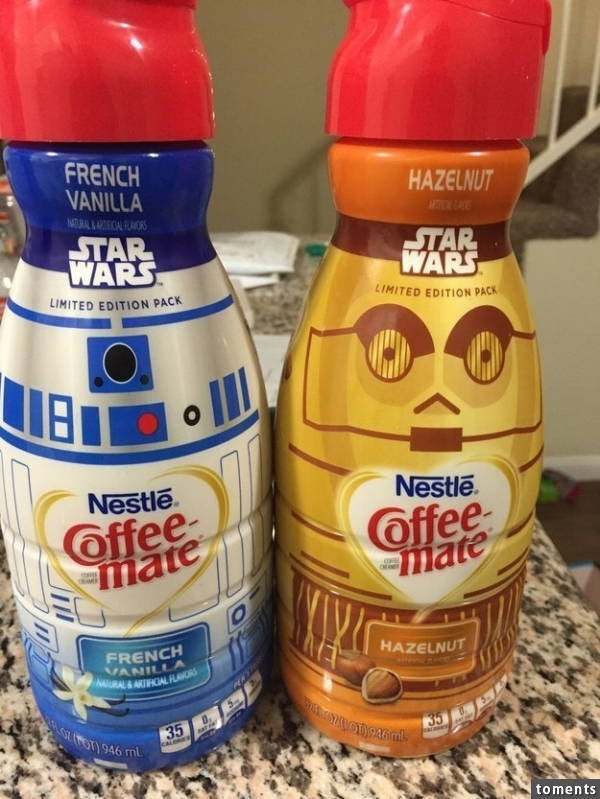 And Star Wars flavored coffee creamer?????????