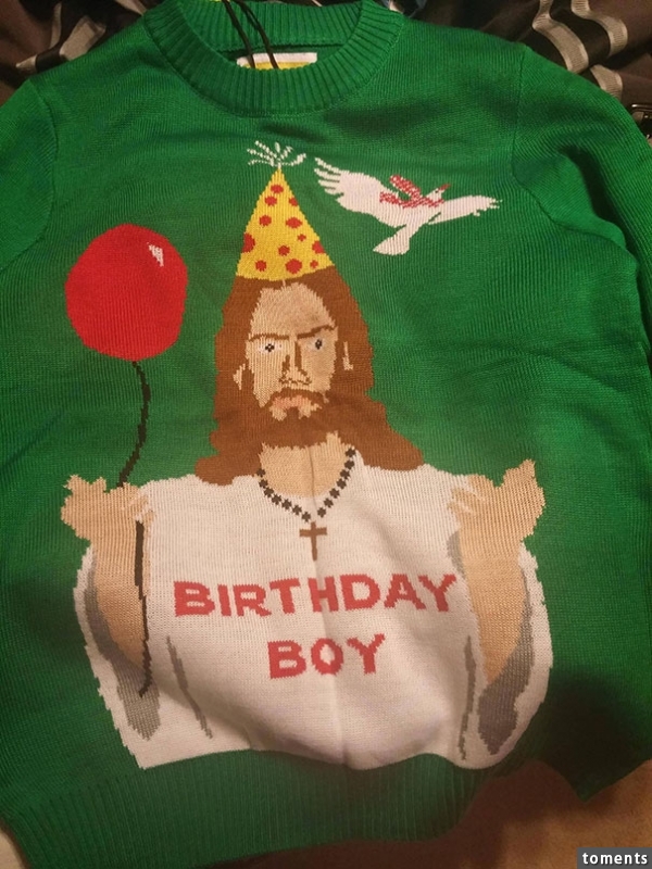 你怎麼覺得我的聖誕毛衣？
