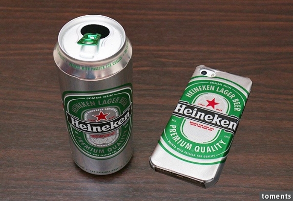 超好看！喝完的啤酒罐別丟！教你簡單DIY最潮 Heineken手機殼~也可以用可口可樂喔！