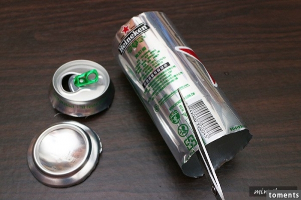 超好看！喝完的啤酒罐別丟！教你簡單DIY最潮 Heineken手機殼~也可以用可口可樂喔！