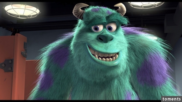 Sulley from Monsters, Inc. is flattered...