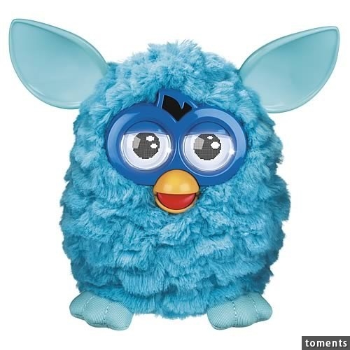 This creepy blue Furby definitely had a say.