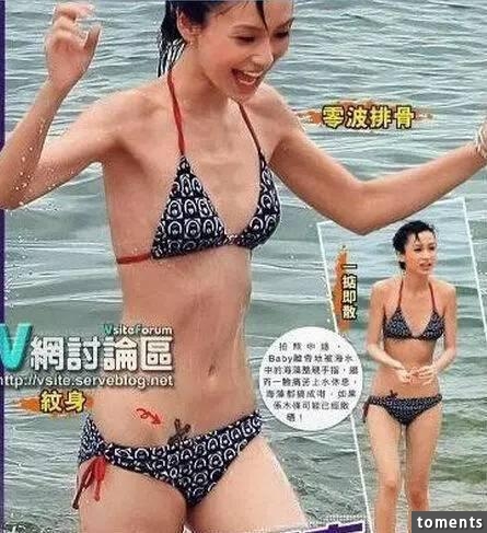泳裝暴露她們的真實身材 鄭爽楊冪范爺哪一個讓你血脈噴張？