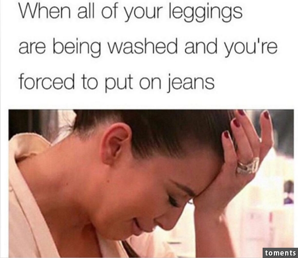 The problem with pants, in general: