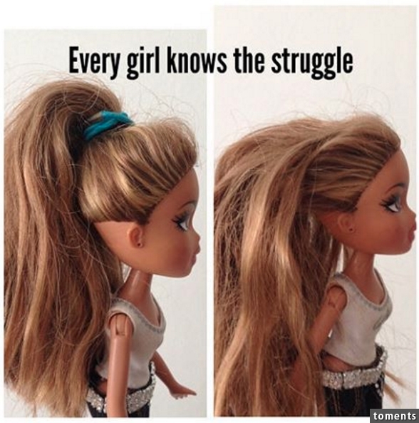 The hair dent: