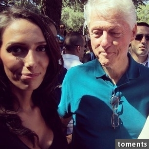 Even former President Clinton gets in on the action.