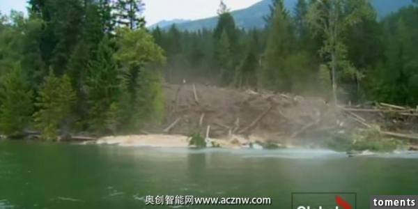 他們聽到森林中有樹被折斷的聲音接著令人恐怖的一幕就發生了