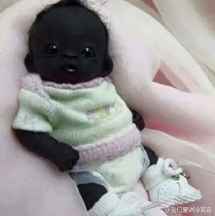 世界上最黑的婴儿，世界上最黑的孩子是真是假