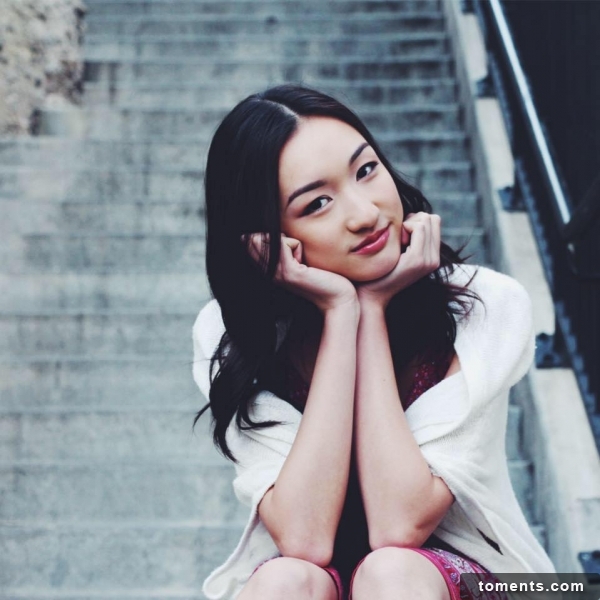 前中国小姐温翠苹优良基因, 13岁中日混血女儿爆正成美国签约模特儿!